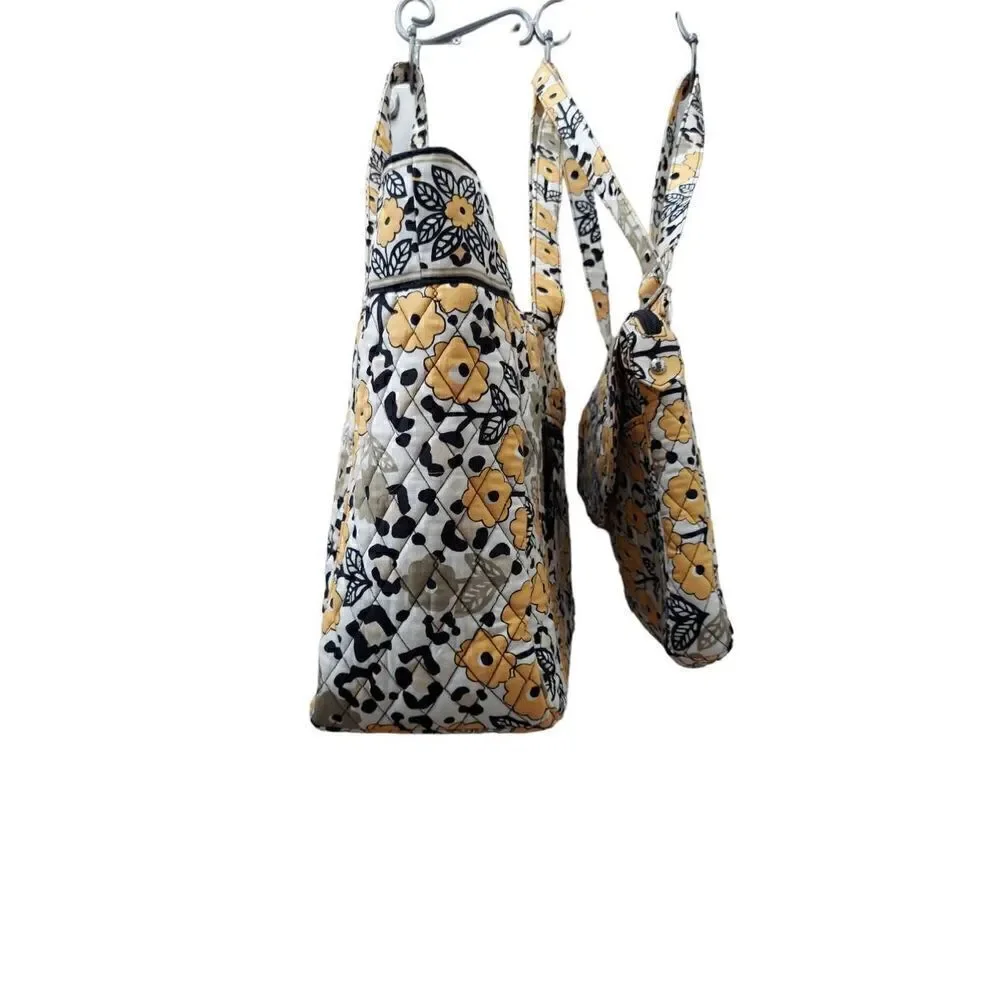 Vera Bradley Go Wild Set Tote and Laptop Bag